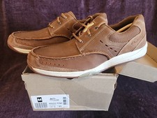 Mens Clarks Tan Nubuck Casual
