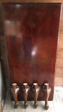 Solid Mahogany Coffee Antique Table - 4 Attachable Legs - 54" x 26"