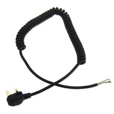 240v 13a coiled cable mains - 13a,