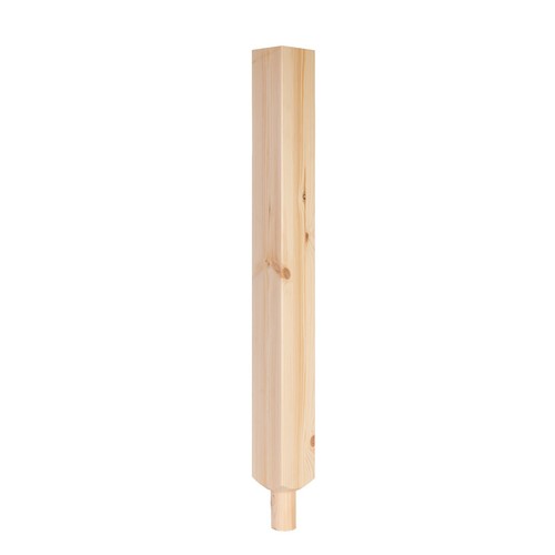 Plain square newel post stair - newel,