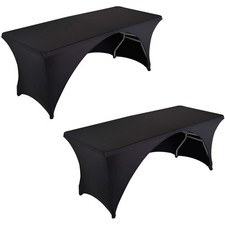 2 Pack Fitted Table Covers for