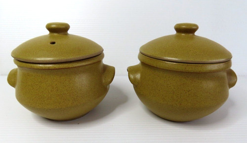 Pair vintage denby ode - of,