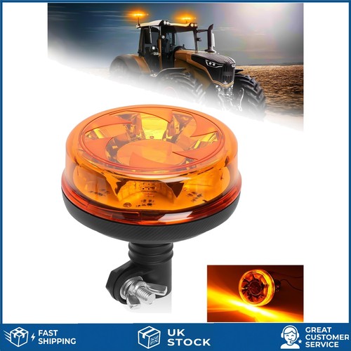 Bright amber led rotating - amber,
