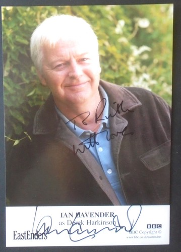 Eastenders signed photo - -, ian