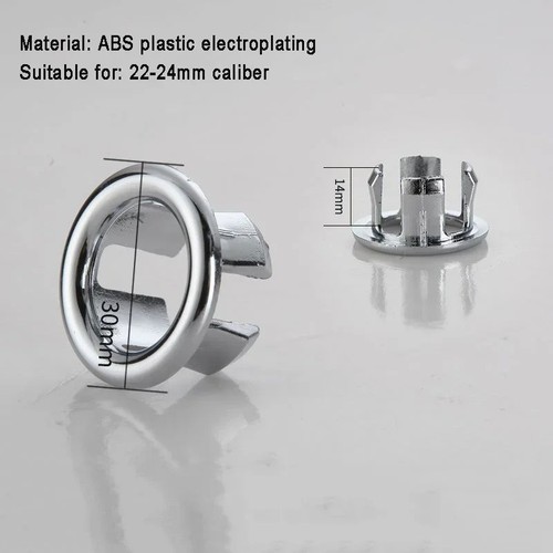Brass basin overflow cover - overflow,