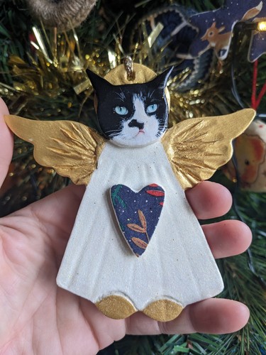 Personalised cat pet hanging - personalised,