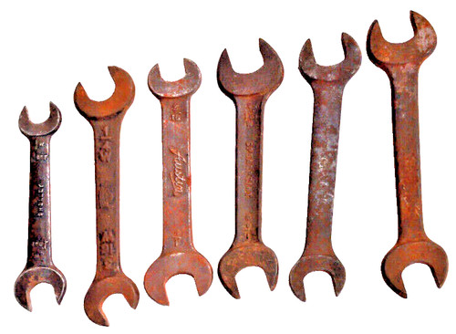 Vintage spanners bsm - w,, af