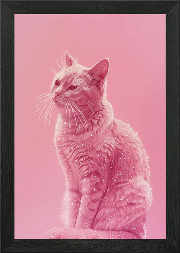 Cat glitter and diamond - cat,