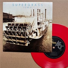 SUPERGRASS LOW C 7" 2005 red