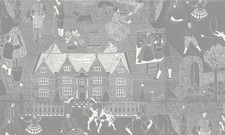 Hand printed Wallpaper -