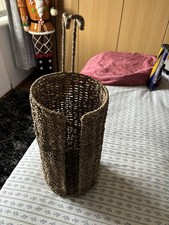 Wicker Toilet Roll Holder And