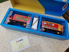 Corgi Classics 31702 Showman’s ERF Box Van, Caravan & VW Van - Saddlers Funfair