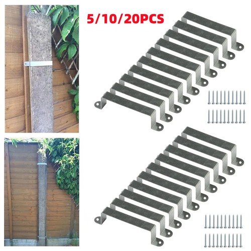 Fence panel security bracket - fence,