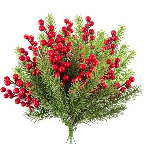 10pcs artificial christmas - 10pcs,