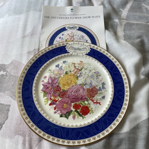 Rhs chelsea flower plate 1993 - chelsea,