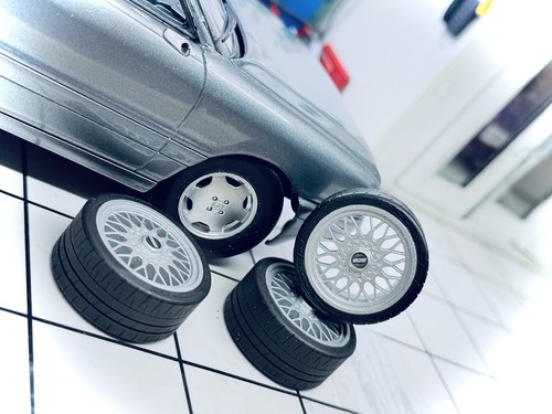 Audi bbs wheels - 1/18,