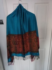 Pashmina Shawl/Wrap & Silk