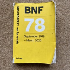 BNF 78 (British National Formulary) September 2019 By Joint Formulary Committee