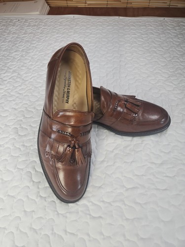 Men leather kiltie tassel - leather,