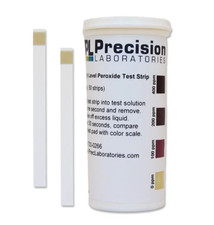 Precision Labs Peroxide Water Test 0-400ppm (50 test Strips)