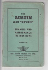 1954  AUSTIN  GS3 A40 DEVON