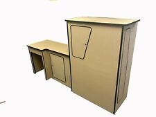 VW T4 T5 T6 Kitchen Unit Pod Wardrobe Interior Campervan Camper Fridge MDF2