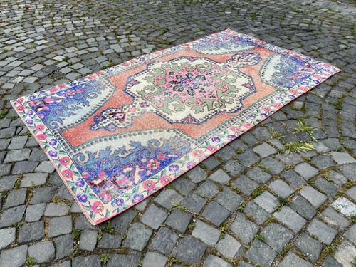 Handmade wool rug bohemian - handmade,