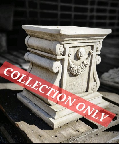 Heavy ornate concrete garden - concrete,
