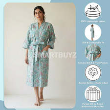 Palm Tree & Floral Print Blue