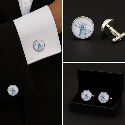 Cufflinks gift hub 24mm - cufflinks,