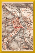 Meissen + original city map