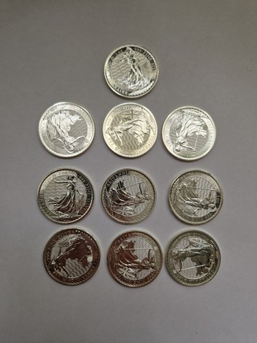 10x brittania 1oz 2026 - brittania, silver