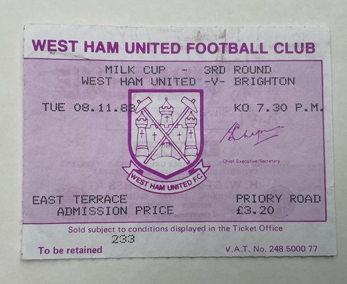 1988 west ham united - ham, v