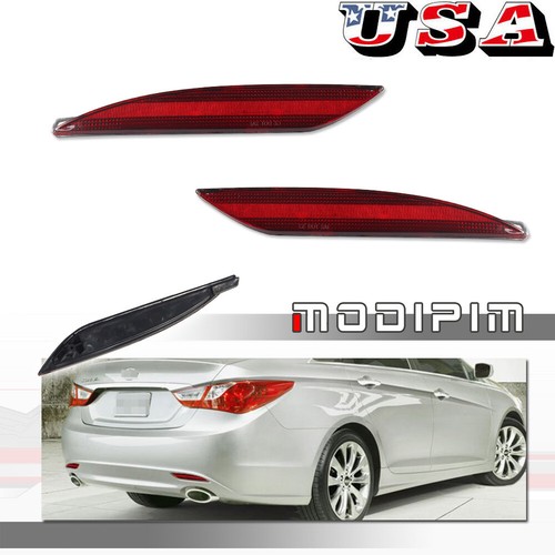 Red rear bumper - rear,