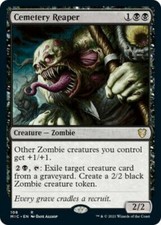 1x CEMETERY REAPER - Zombie - Commander - MTG - Magic the Gathering