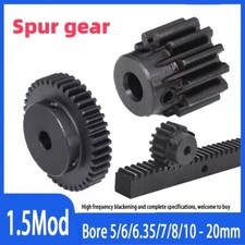 Mod 1.5 Steel Pinion Gear Spur