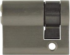 Euro Profile Half Cylinder 40mm 30/10 with 5 Keys Locking Nose Adjustable