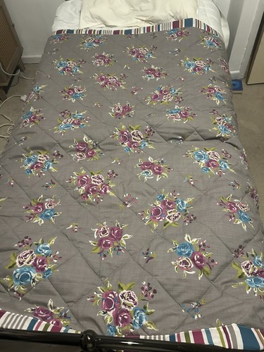 Next quilted grey floral - next,