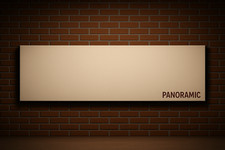 Blank Canvas | Extra Large Panoramic Primed | 240cm x 60cm