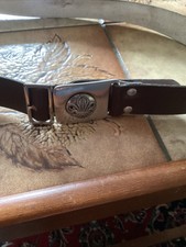 Vintage Scouts Leather Belt
