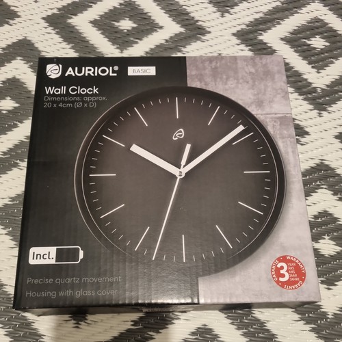 Auriol wall clock - auriol, basic