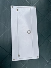 Vintage Crabtree Type C50 12 Way Consumer Unit Front Cover Metal Used Condition