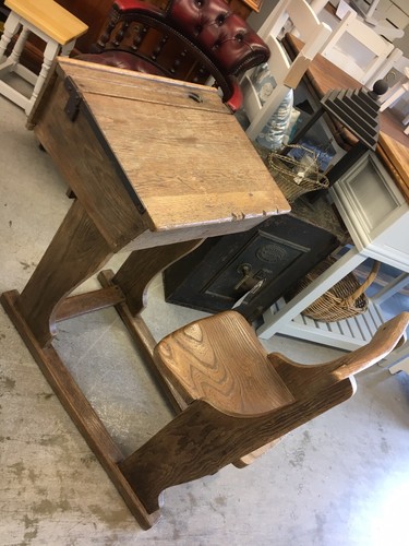 Vintage school desk antique - vintage,