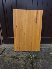 Beech plank or shelf       725mm x 488mm x 28mm.