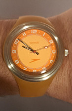 Orange speedo watch - watch,, rubber