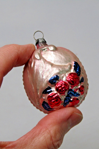 Vintage blown glass cornucopia - vintage,