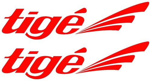 Tige boat sticker decal - tige,