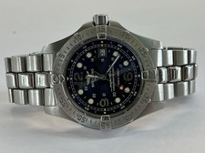 Breitling Superocean Steelfish Black Dial 44mm Automatic Watch A17390