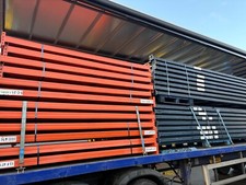 WAREHOUSE PALLET RACKING Upright 9m ±x 900mm Beams 2.7m plus Decking