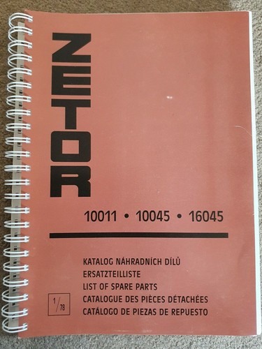 Zetor 10011 10045 - zetor,